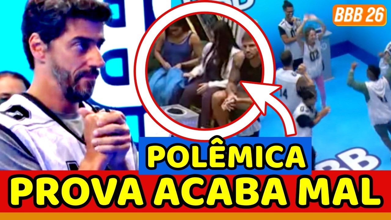 🚨BBB26 DEU MUITO RUIM! COWBOY É LÍDER E PROVA REVOLTA TODOS! Polêmica TOMA CONTA