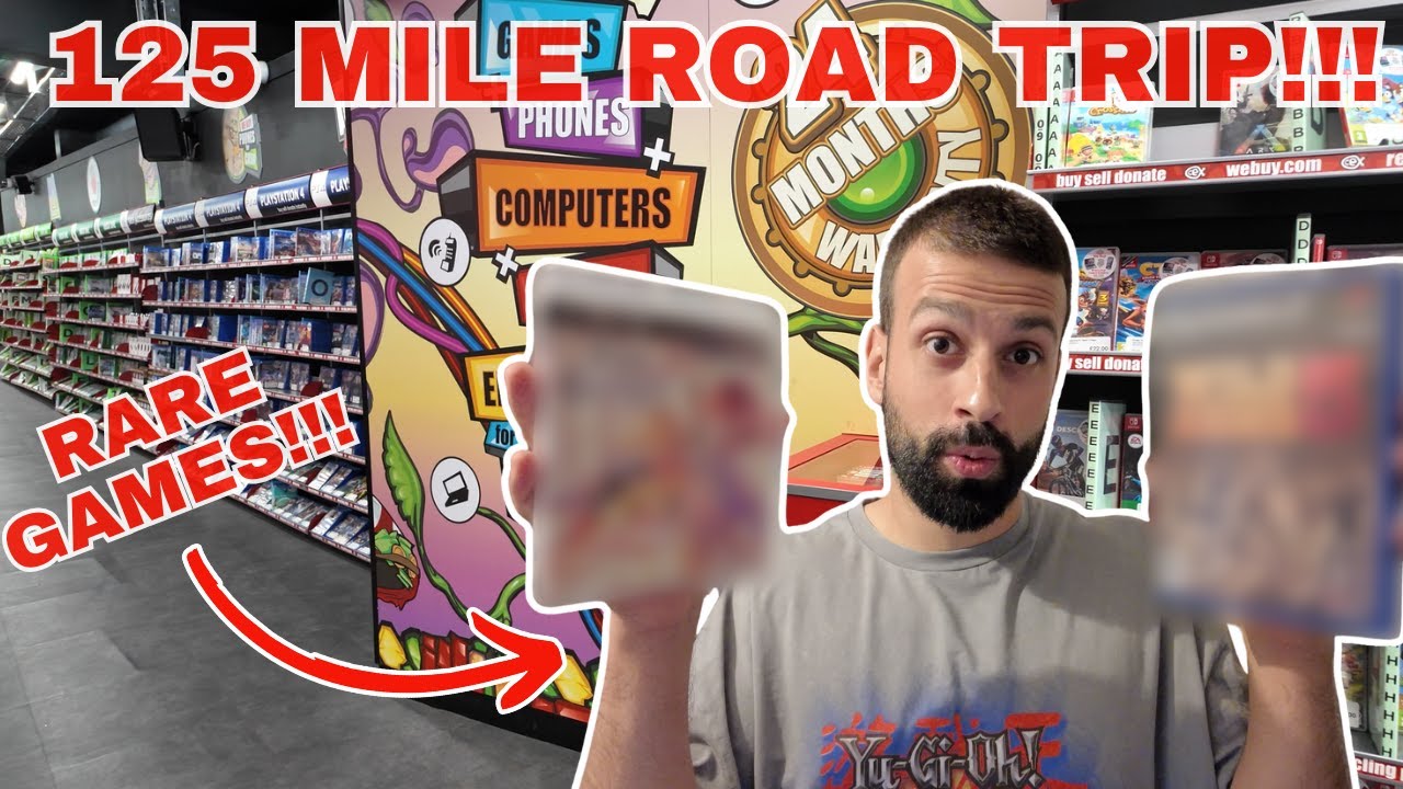 I Drove 125 Miles to BUY These RARE Games!!!