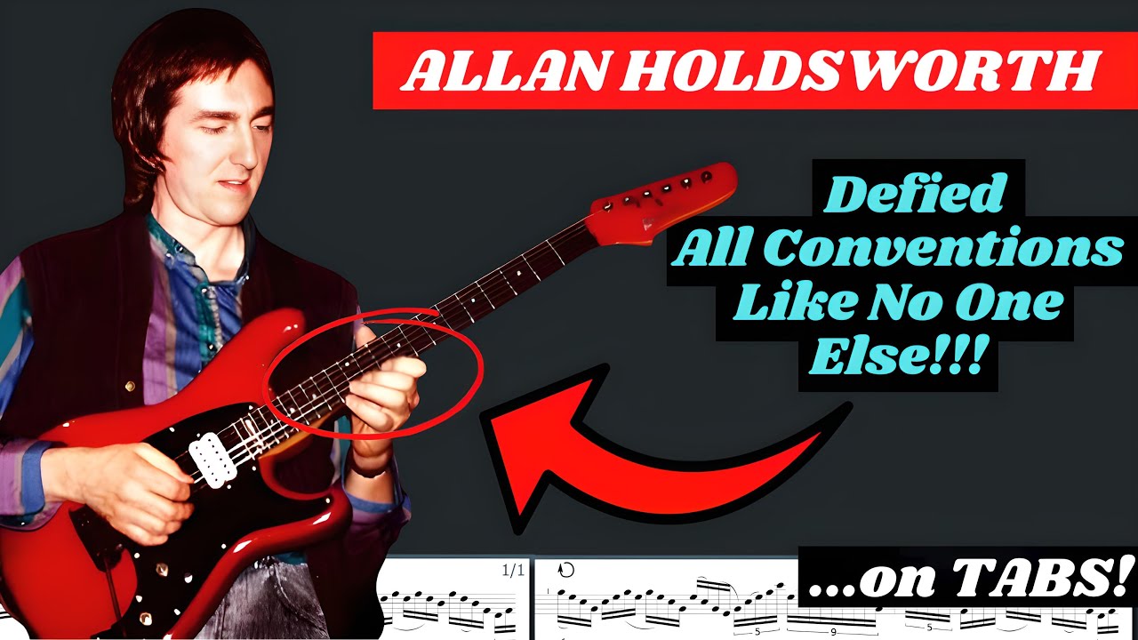 This GUITAR Genius Rewrote The RULES Of Jazz Fusion!!! ALLAN HOLDSWORTH