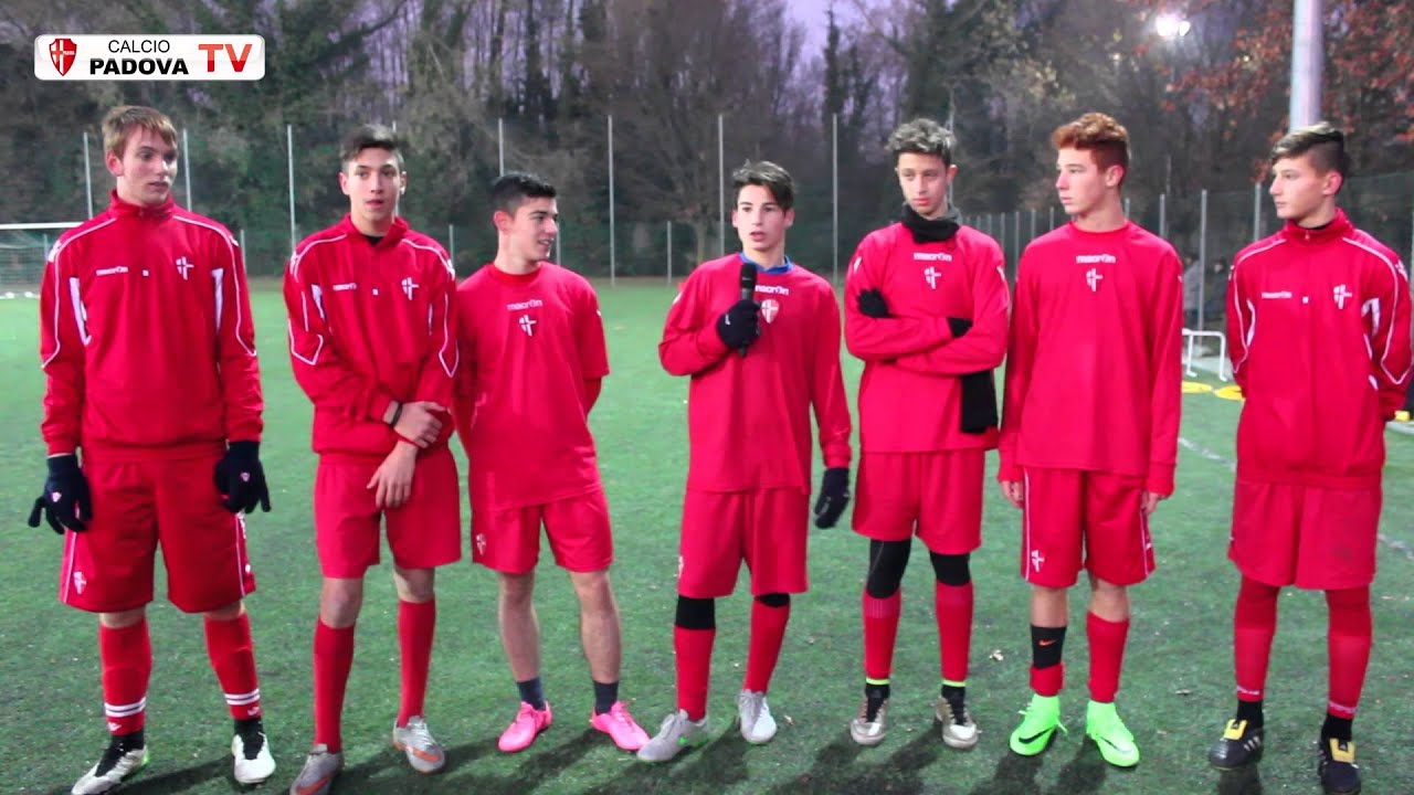 Buon Natale dai Giovanissimi Nazionali 2001 Under 15 Calcio Padova