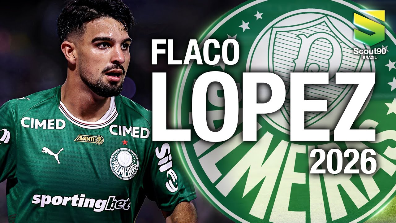 Flaco López 2026 - Dribles, Assistências & Gols pelo Palmeiras | HD