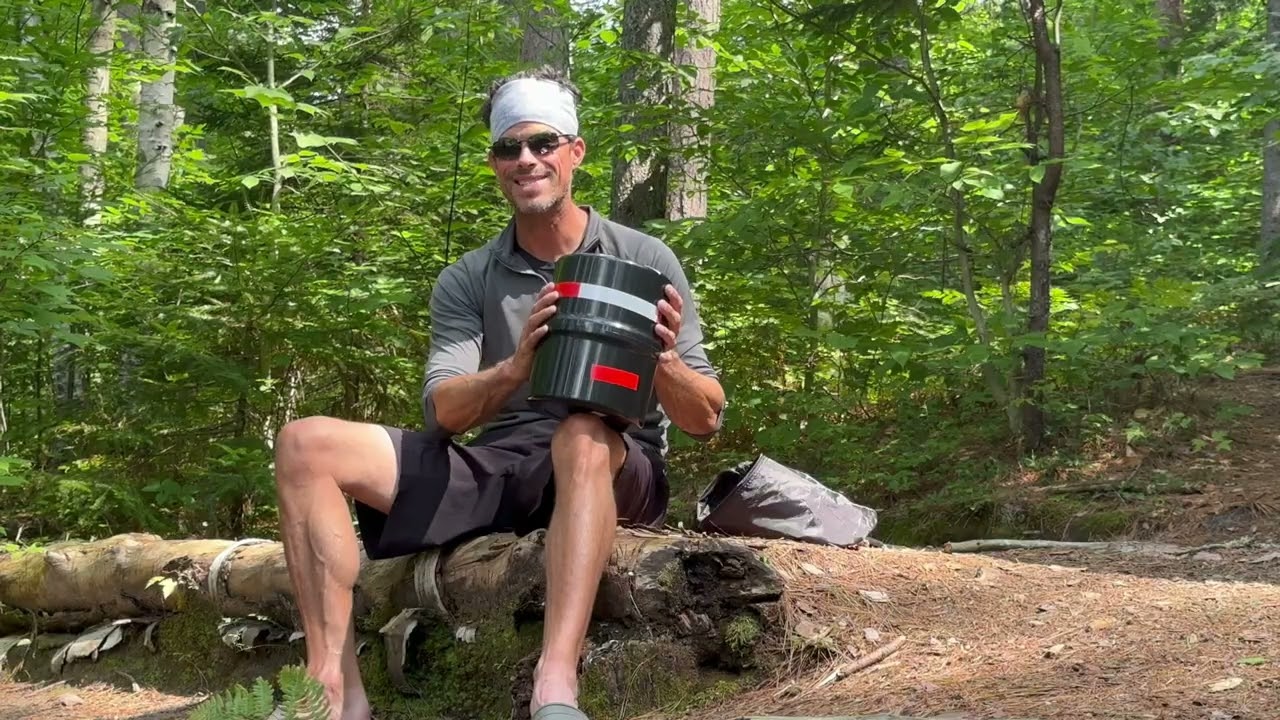 UDAP No Fed Bear Canister - Adirondack Adventures - Gear Closet Episode 2 - Solo Canoe Tripping - 4K