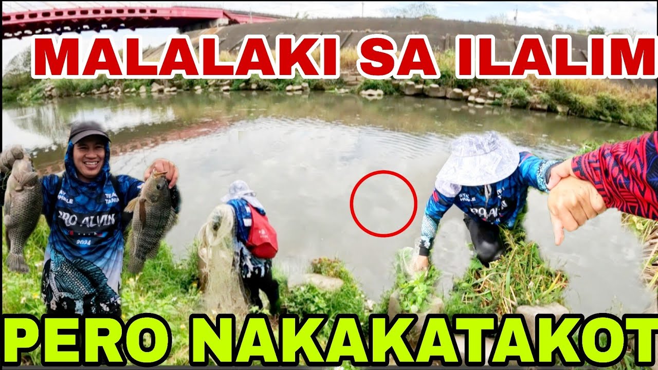 Firstime dito sa ilog na NAGLALAKIHAN ANG NAKATIRA, Napaatras kami