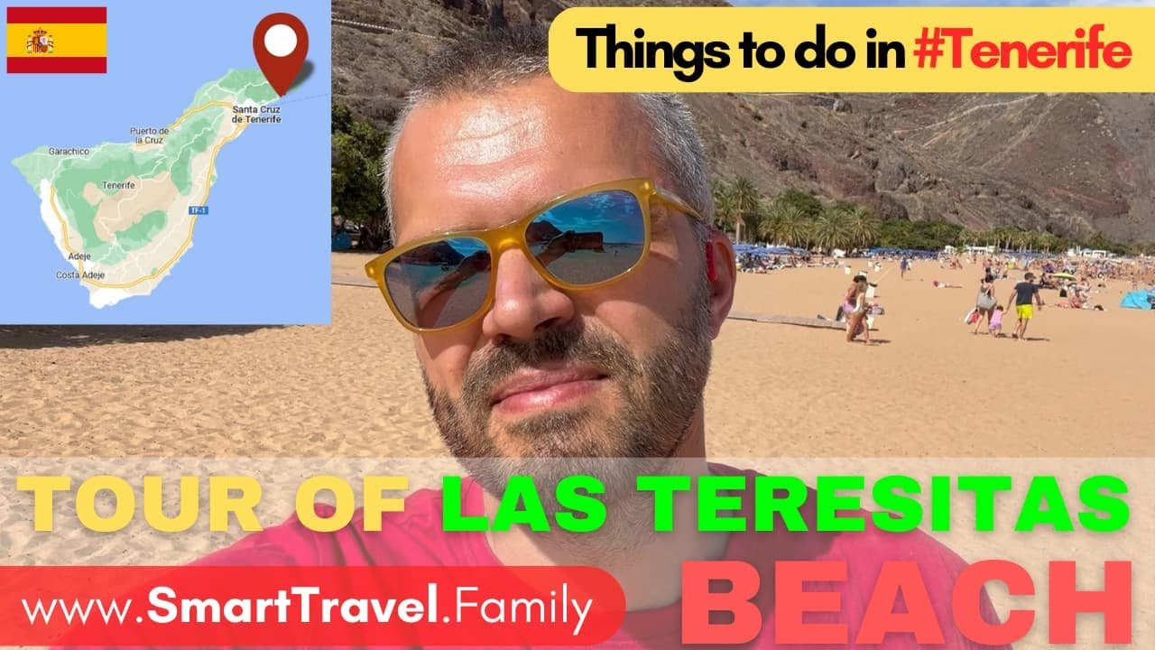 A tour of the Las Teresitas Beach in north of the island | Things to do in Tenerife