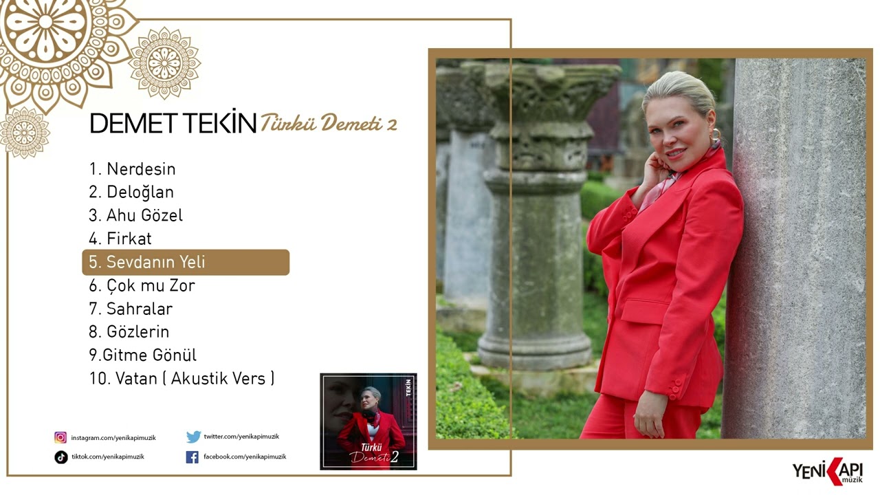 Demet Tekin - Sevdanın Yeli - (T&uuml;rk&uuml; Demeti 2)