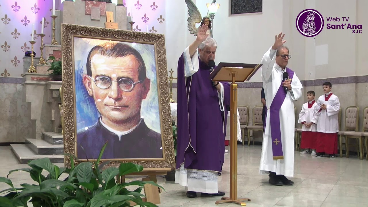 Benção do Santíssimo e Santa Missa  | Ao vivo | 19h | 12 de Março de 2026