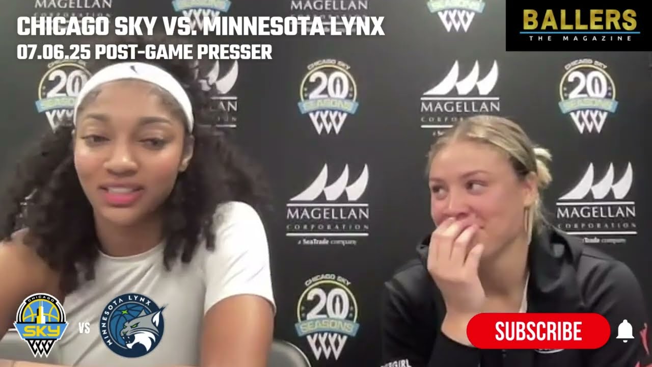 Angel Reese & Rachel Banham: Chicago Sky Postgame Presser | vs. Minnesota Lynx | 07.06.25