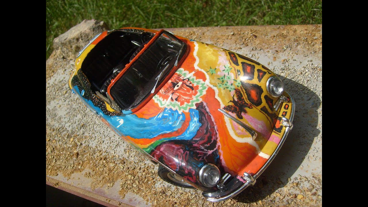 Janis Joplins 356 Porshe In Scale