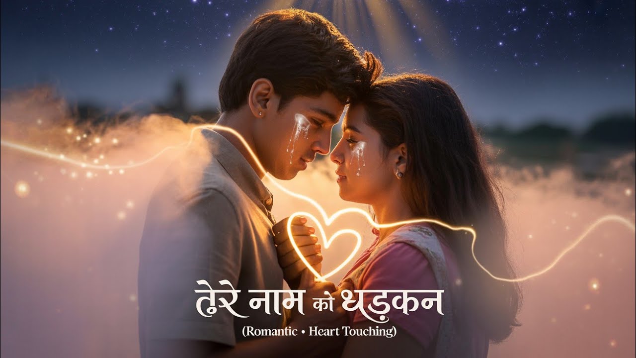तेरे नाम की धड़कन|| Romantic,sad, Hindi, lyrics song|| Yash Music Studio 🎶