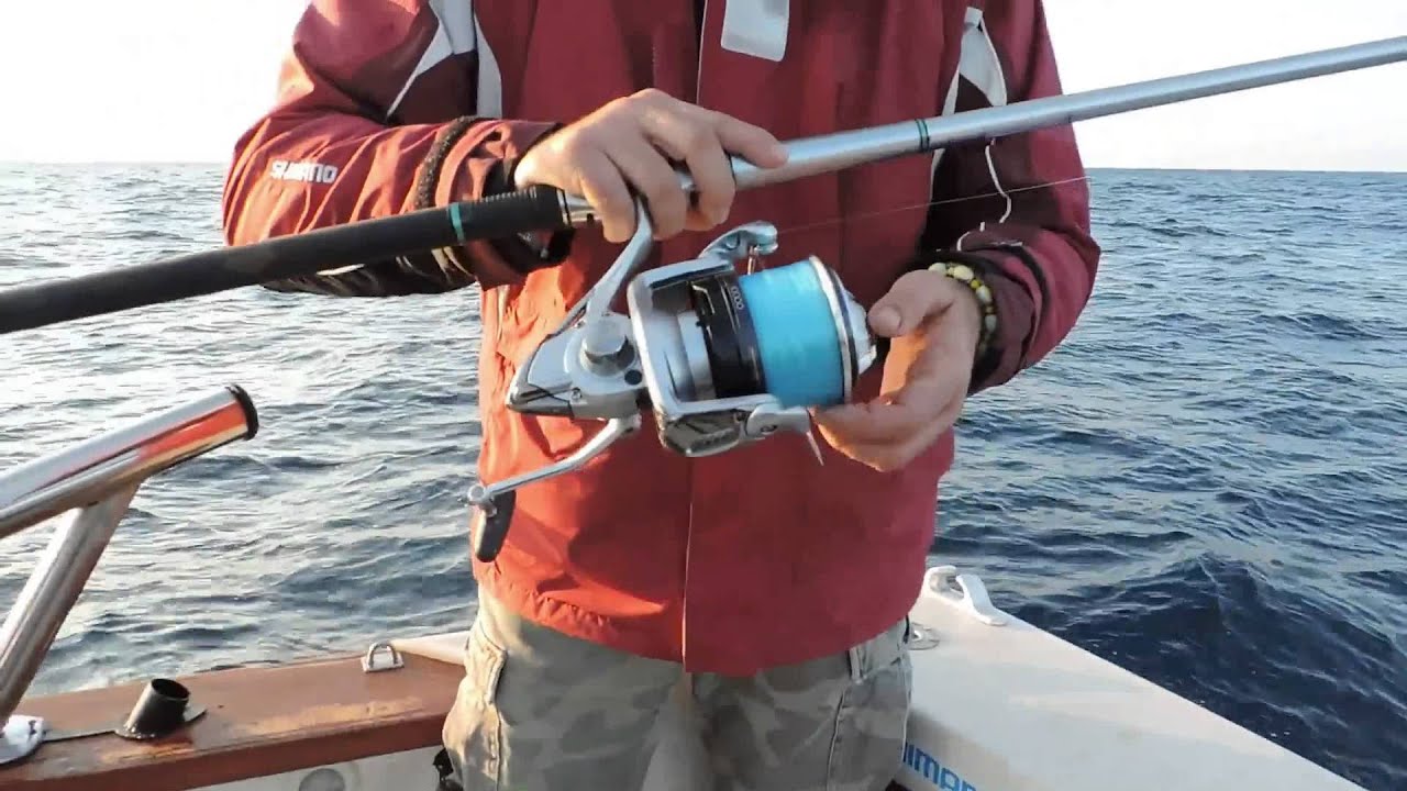 La pesca a bolentino: Mulinello Shimano Aero Technium XSC 2014 con Rino Scalzo