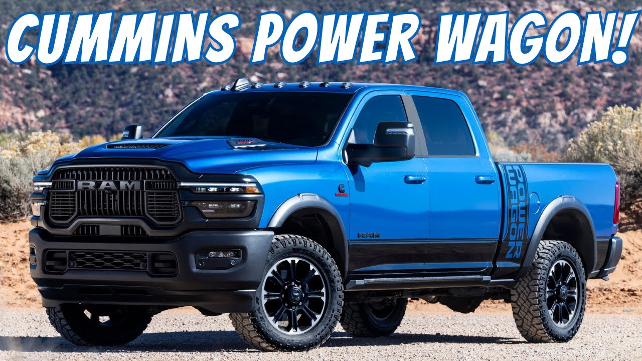 2027 Ram Power Wagon Gets Cummins Diesel