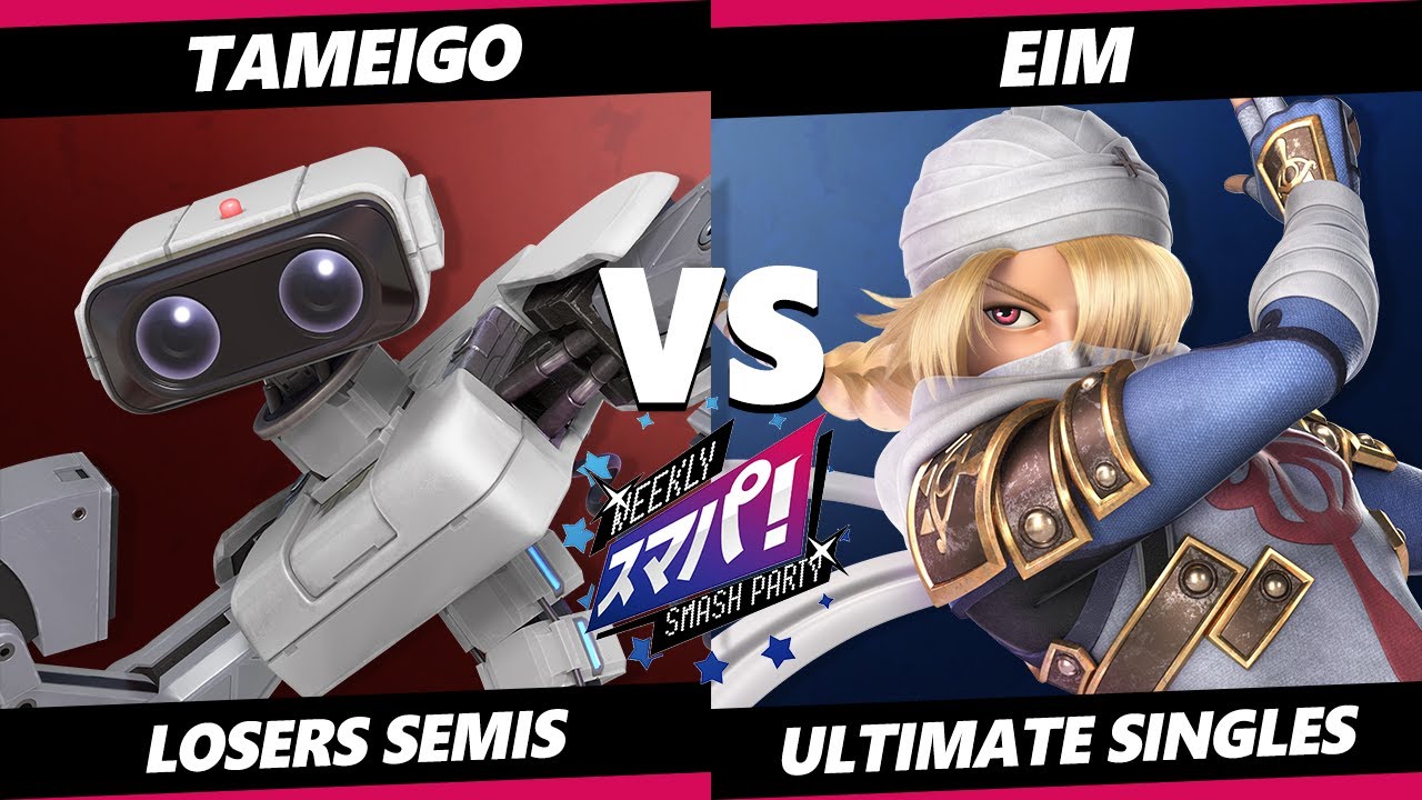 Sumapa 131 Losers Semis - tameigo (ROB) Vs. Eim (Sheik) Smash Ultimate - SSBU