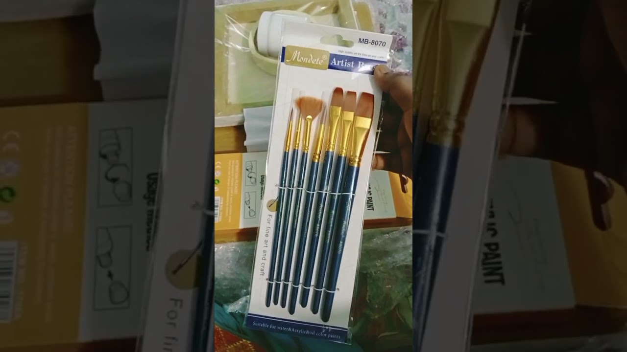আমার শখ অন্য সবার থেকে আলাদা! ❤️❤️#painting #drawing #colour #brash #hobby #viralvideo #foryou