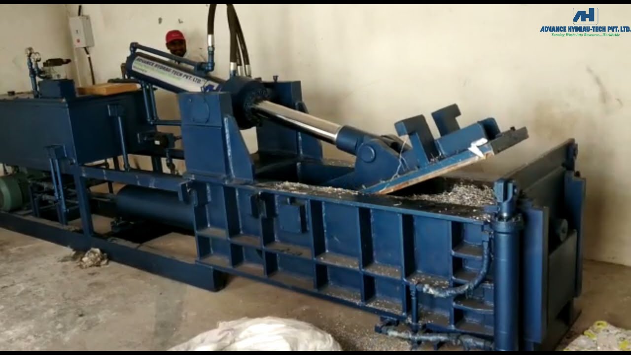 Double Action Baler Machine, Baling Press,  Metal Scrap Baler -  AH006 Indian