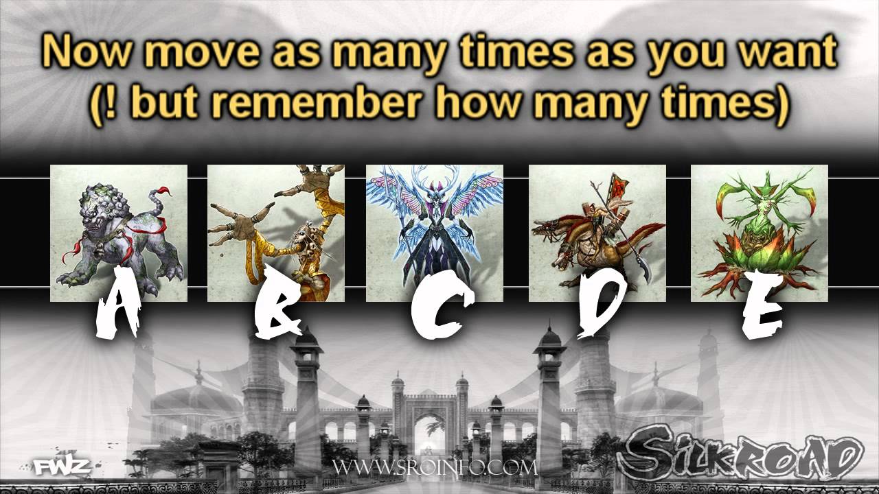 ☆Silkroad I can read your mind. (game)