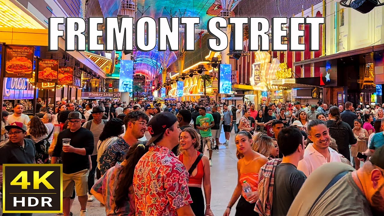 Fremont Street Las Vegas Midnight Walk - Sept 2023