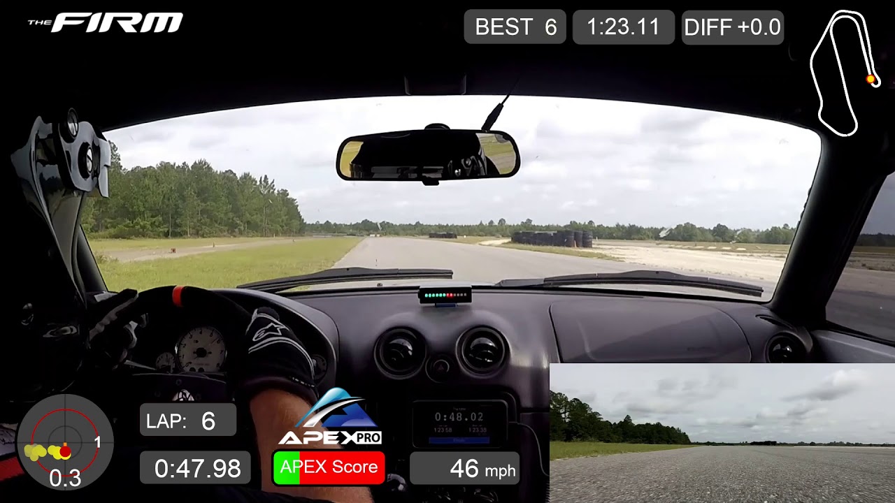 One Lap Around The FIRM in a Miata: Smooth is Fast