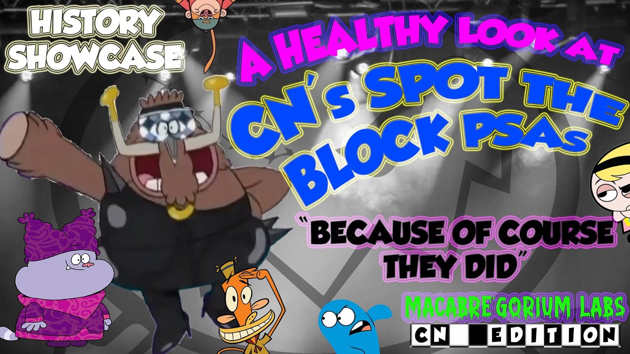 Well, THIS Was Interesting! - Cartoon Network's SPOT THE BLOCK PSAs - A MG Labs History Showcase