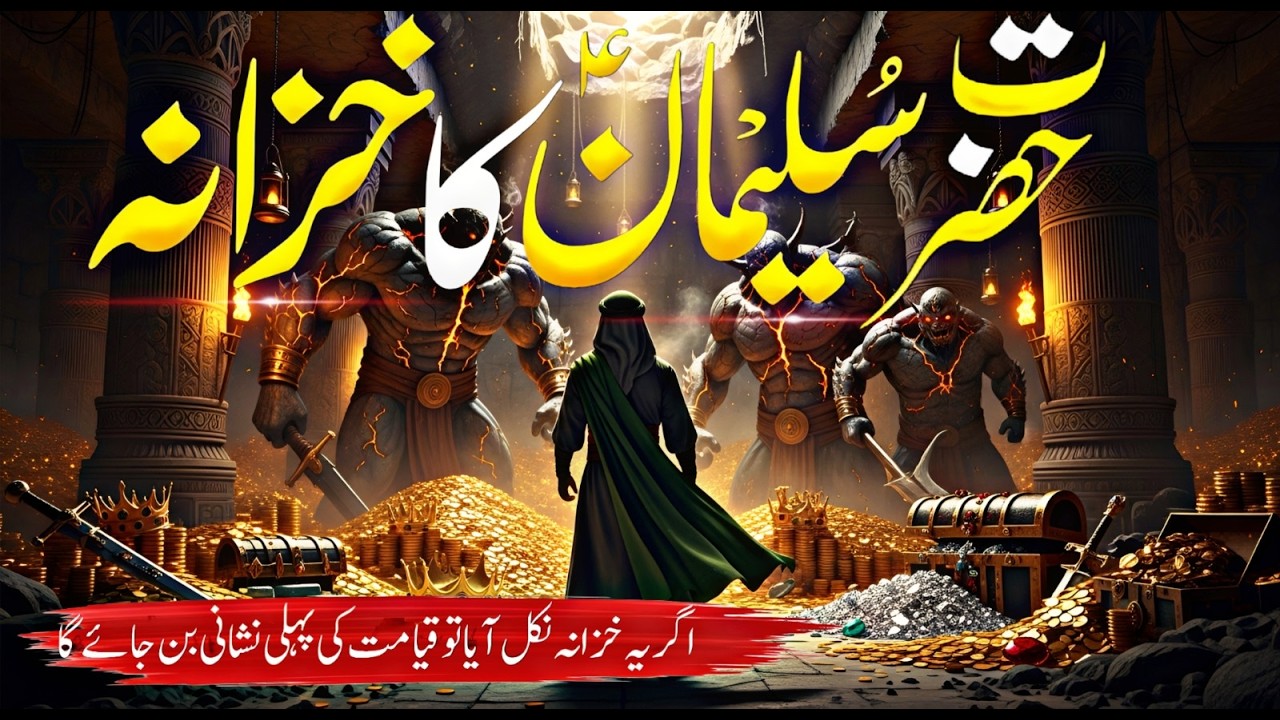 The Hidden Treasure of Prophet Suleman AS | Shocking Islamic History | Allah?