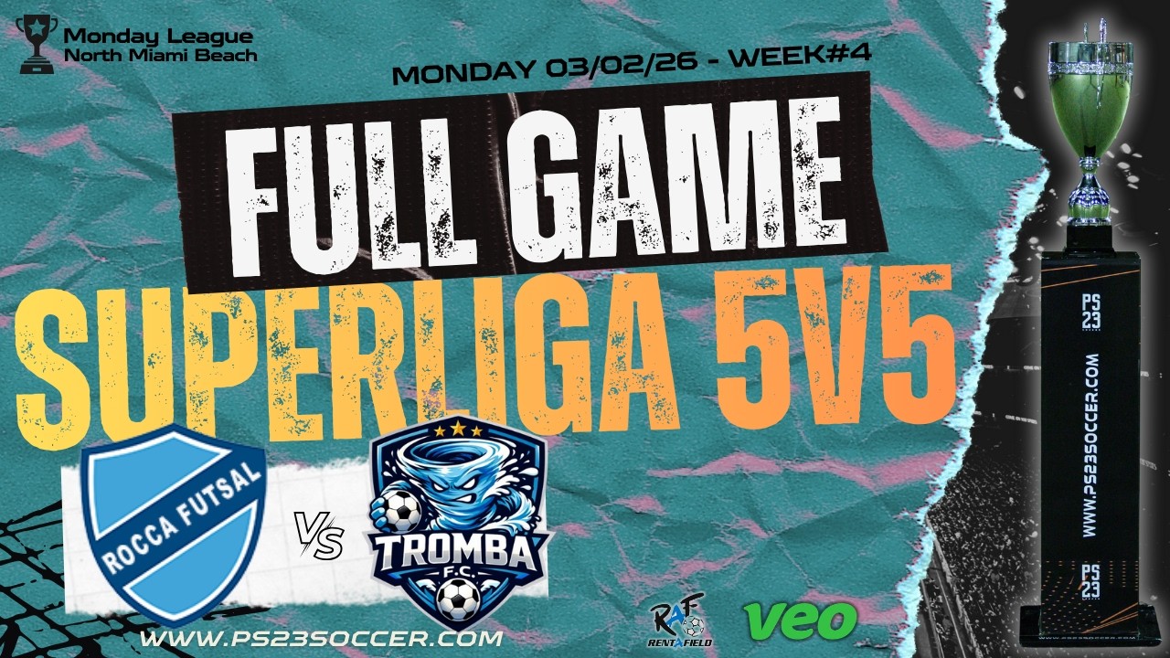🎥 SUPERLIGA 5v5 – WEEK#2 |  Rocca Futsal (10) VS La Tromba de Ives (6)