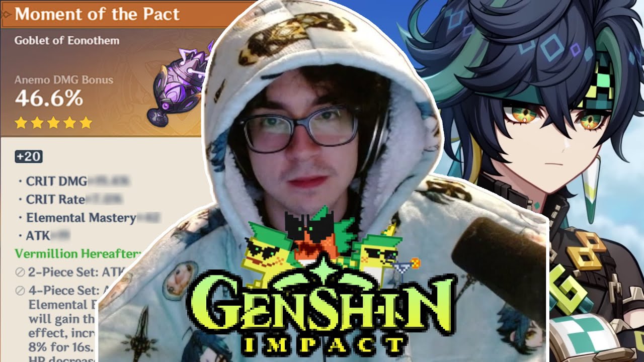 Zy0x VOD: Sep 19, 2024 - Crafting The Vermillion Anemo Goblet: Part 1, Kinich Testing & Grinding