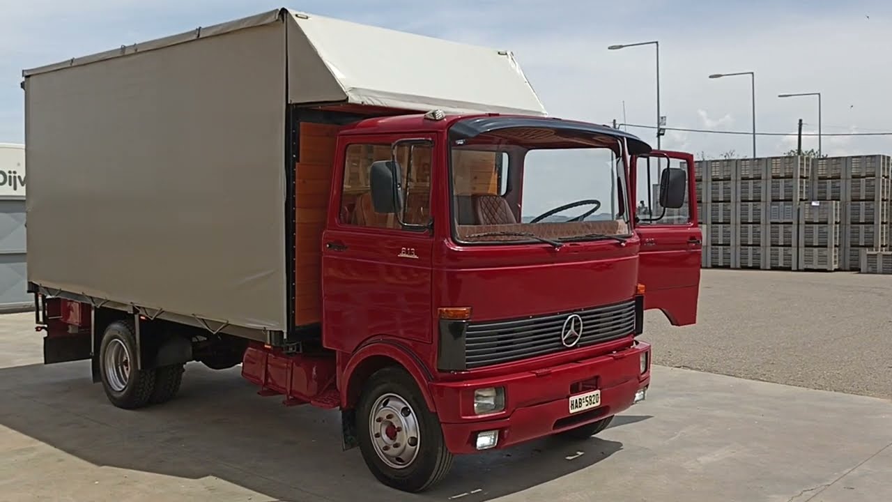 Mercedes Benz 813 Zafirakis fruits