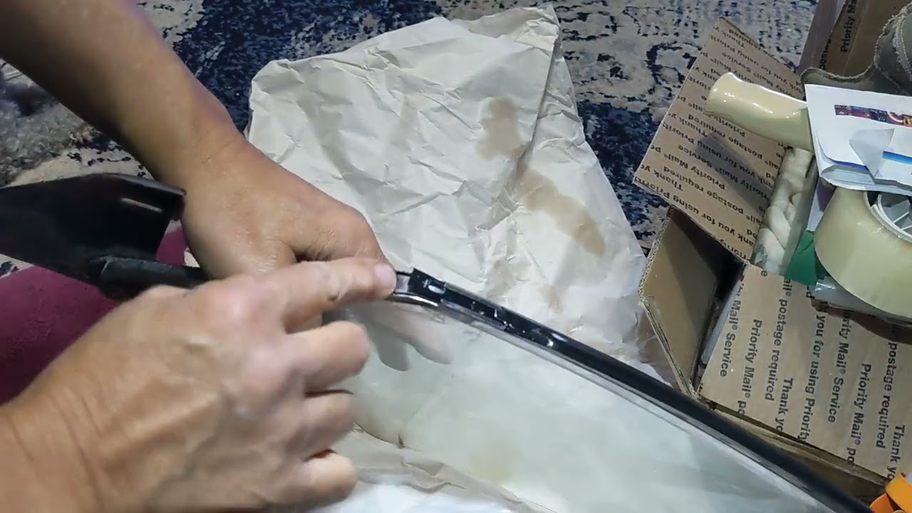 1972 Mustang fastback quarter window glass seal replacement