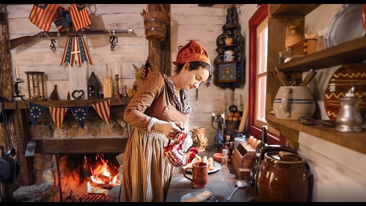 How to Make Real Pancakes from 1816 |ASMR Historical Cooking|