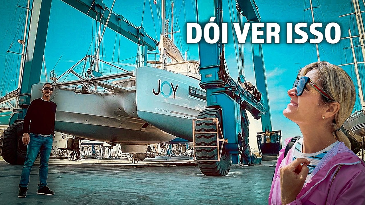 DÓI ver um BARCO assim, mas era o ÚNICO JEITO de Começar a TEMPORADA no MAR I Ep 214