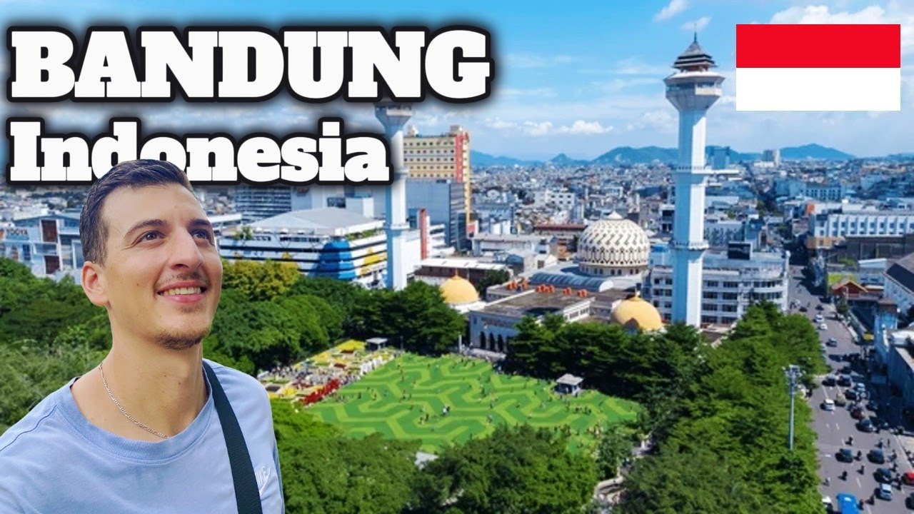 FIRST TIME in Bandung Indonesia 🇮🇩 (A Mountain Volcano City!)