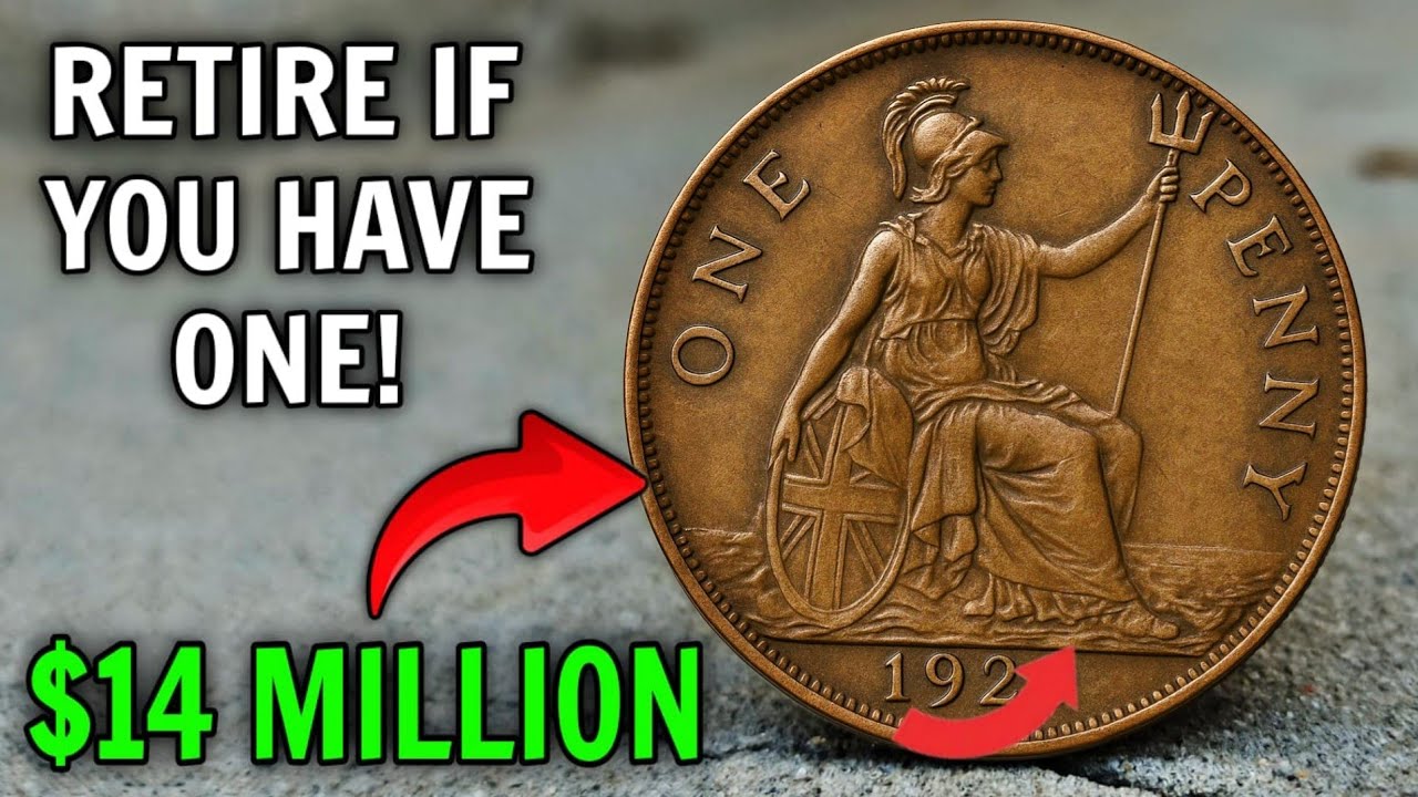Top 7 Most Valuable and Rare UK One Penny Coins Worth Big Money in Dollars!Valuable Coin to look for