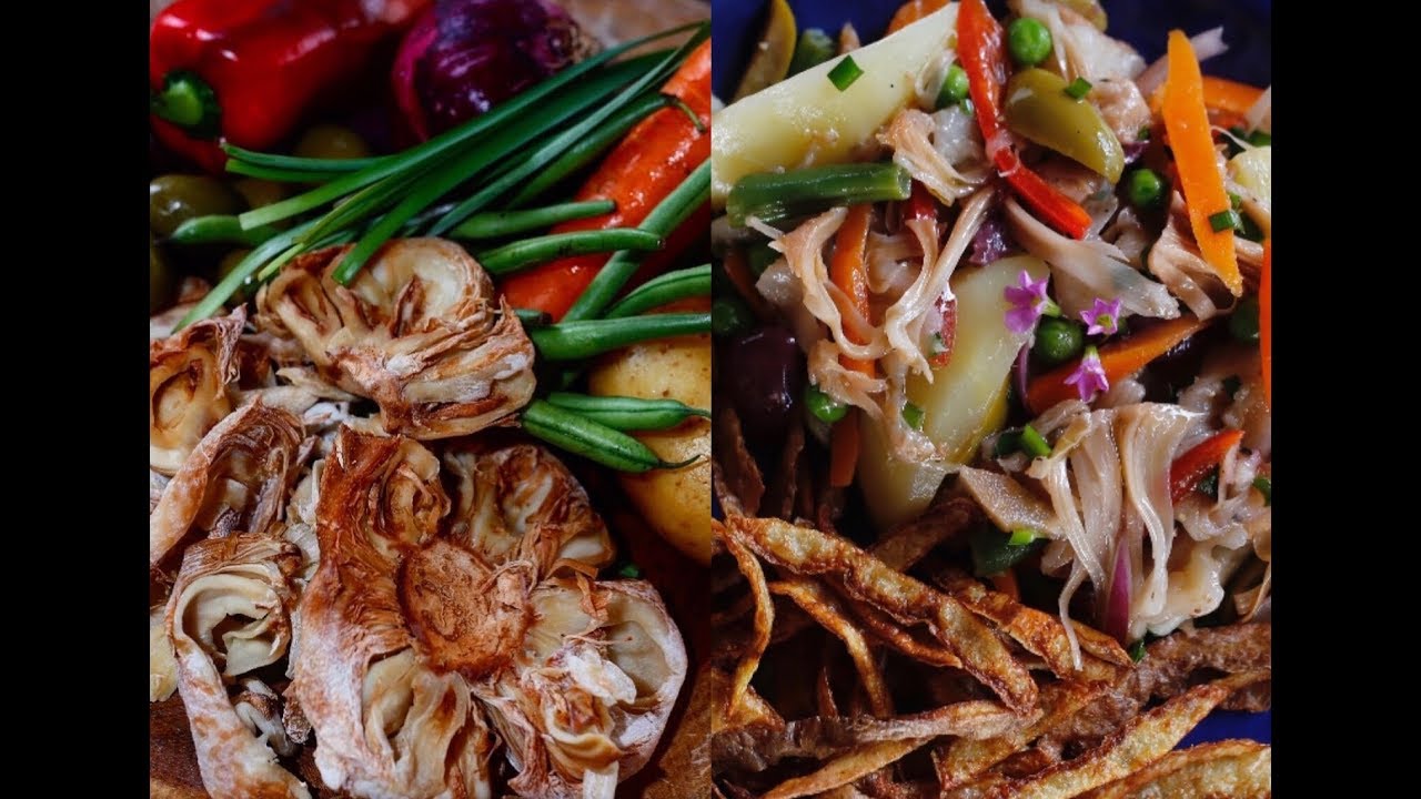 Salada de  “Jacalhau”.