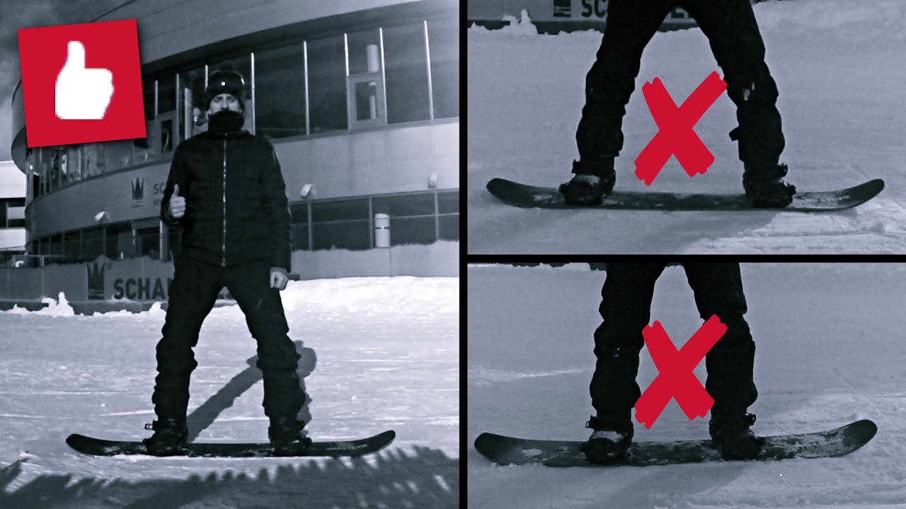 Jaki rozstaw nóg na desce snowboardowej