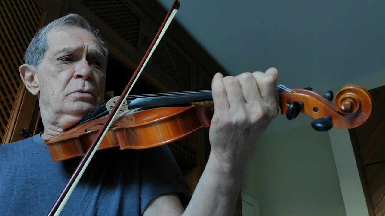 Jorge Mautner no violino