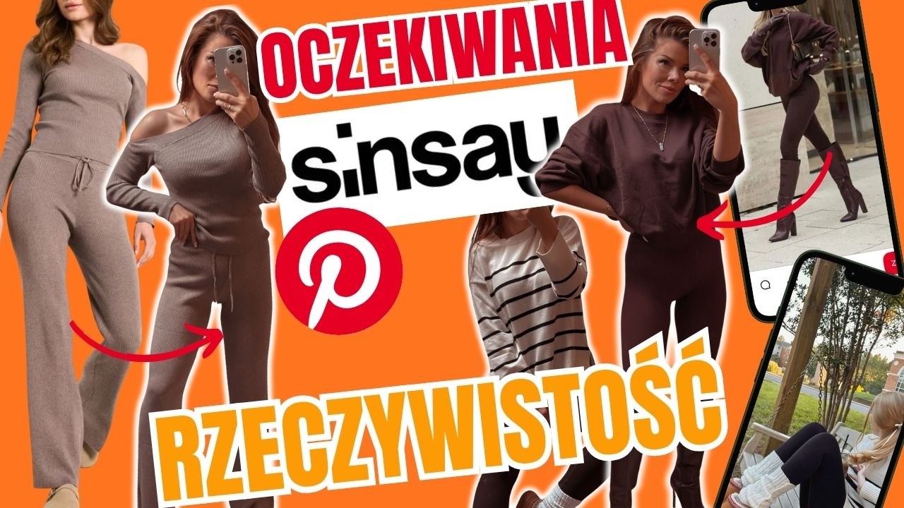 Odtwarzam stylizacje z PINTERESTA z ubrań w SINSAY | 🍂Jesienne NOWOŚCI 🍂