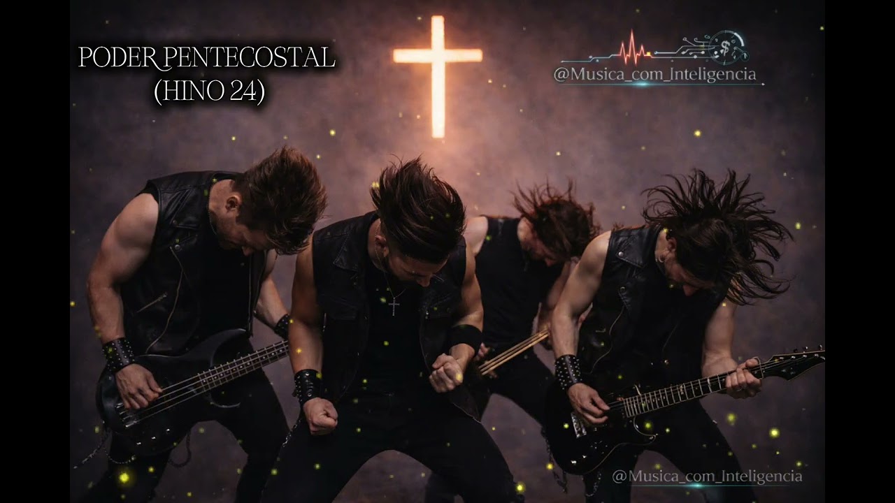 PODER PENTECOSTAL (Hino 24) Power Metal Harpa Cristã 