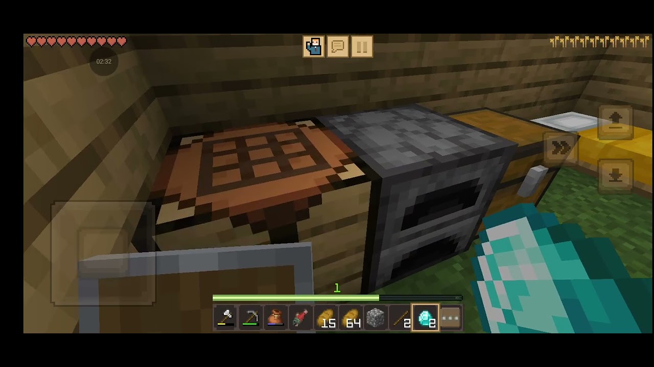 Jogando Minecraft no meu mundo survival