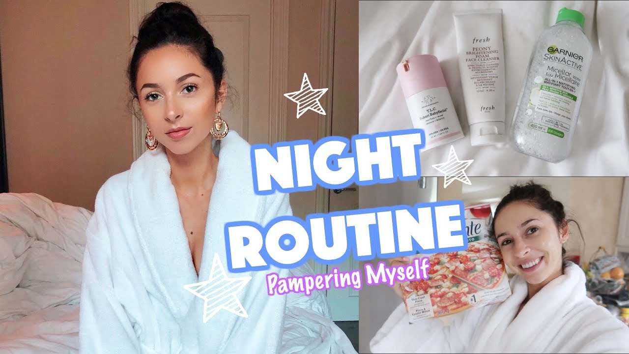MY NIGHT ROUTINE 2018 | VLOG STYLE | Pampering Myself