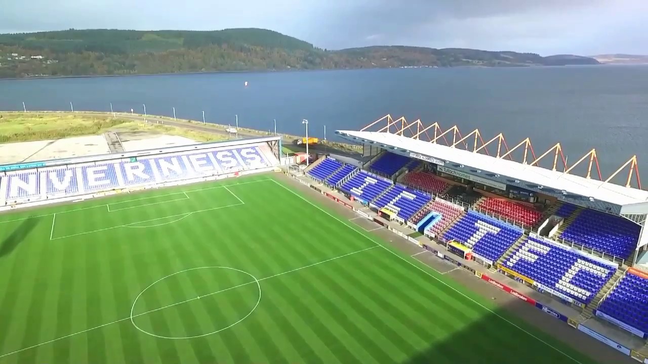 Tulloch Caledonian Stadium. ICT Aerial Video 28/10/16.
