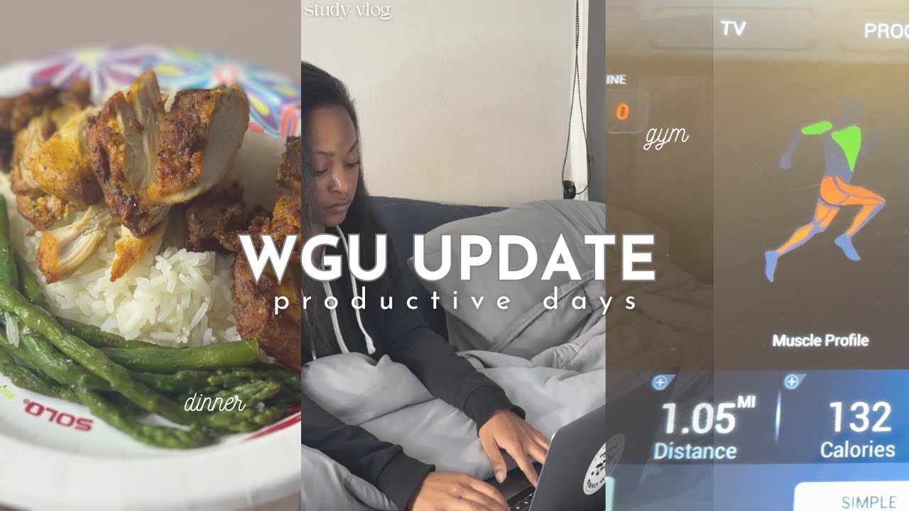 ONLINE SCHOOL DAY IN THE LIFE | WGU MBA student
