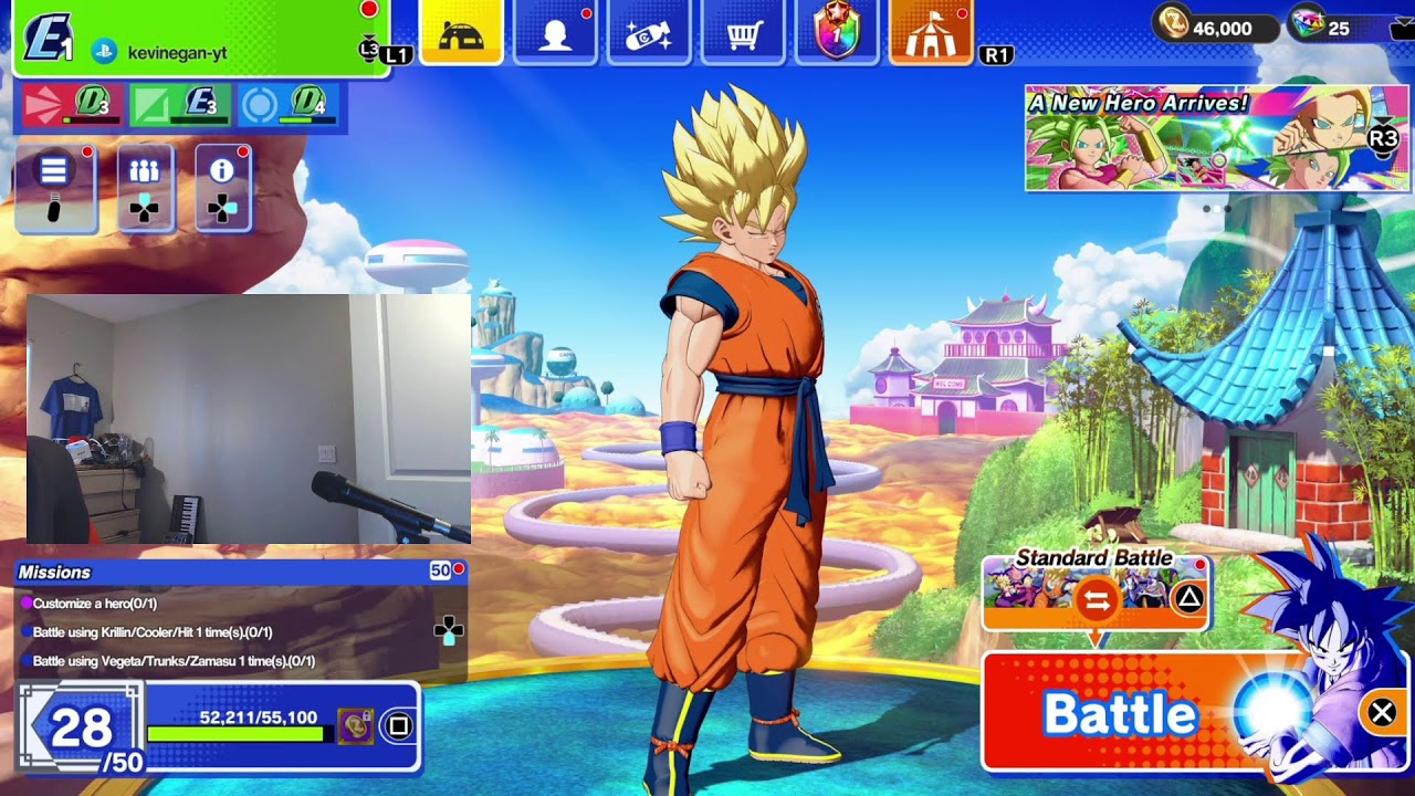 LIVE! MAKING ANOTHER ACCOUNT ON GEKISHIN SQUADRA (DRAGON BALL)