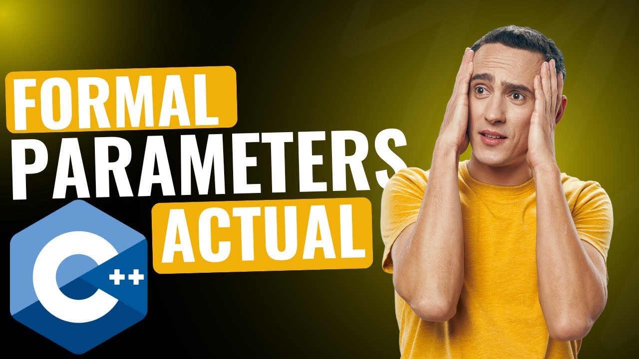 Parameters in Functions | Formal and Actual Parameters | Arguments and Place Values | Study With Me