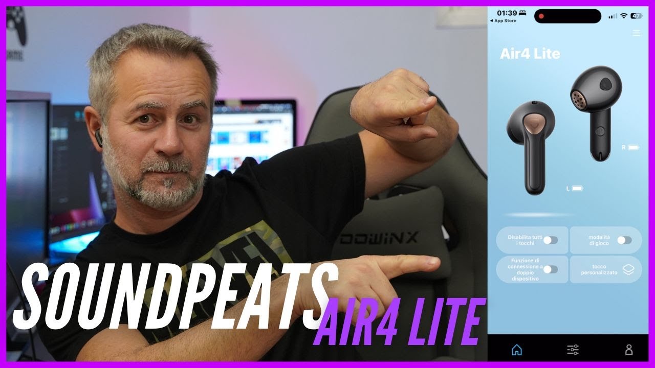 Cuffie SoundPeats Air4 Lite Recensione e Test- TOP 2024