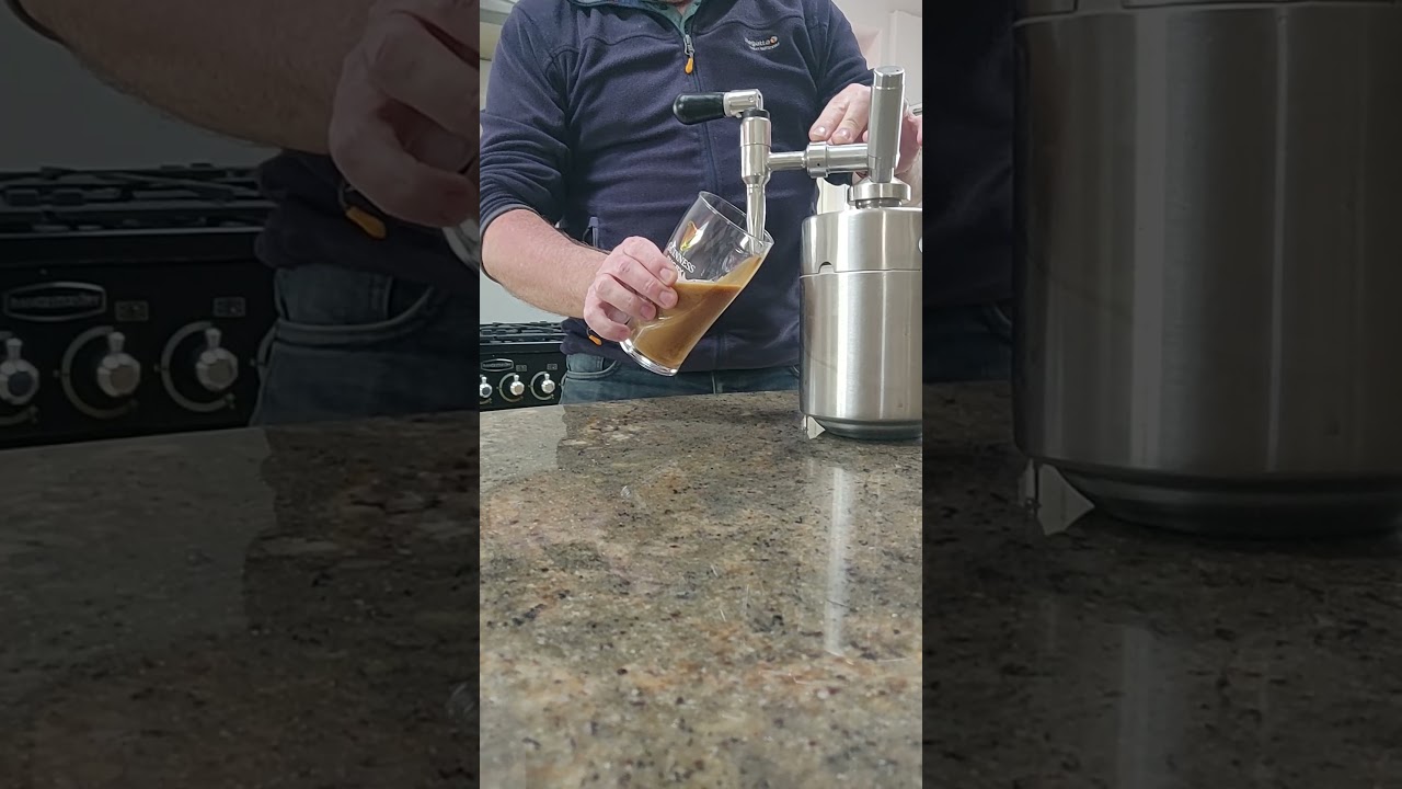 mini 2L keg test pour