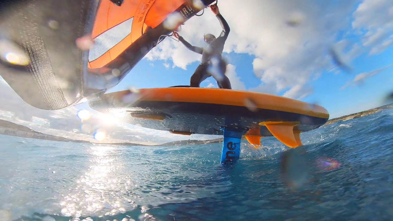 Wing foiling in Malta v.2
