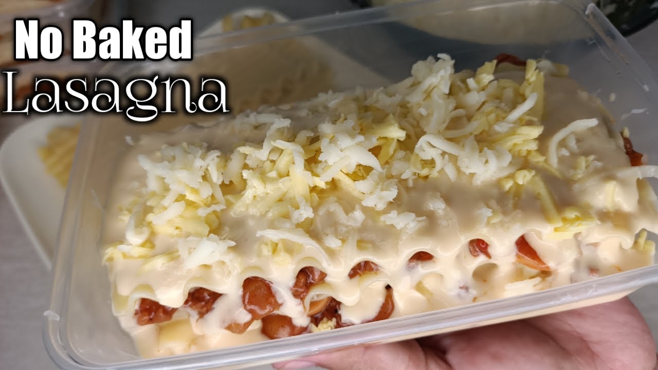 No Baked Lasagna by mhelchoice Madiskarteng Nanay