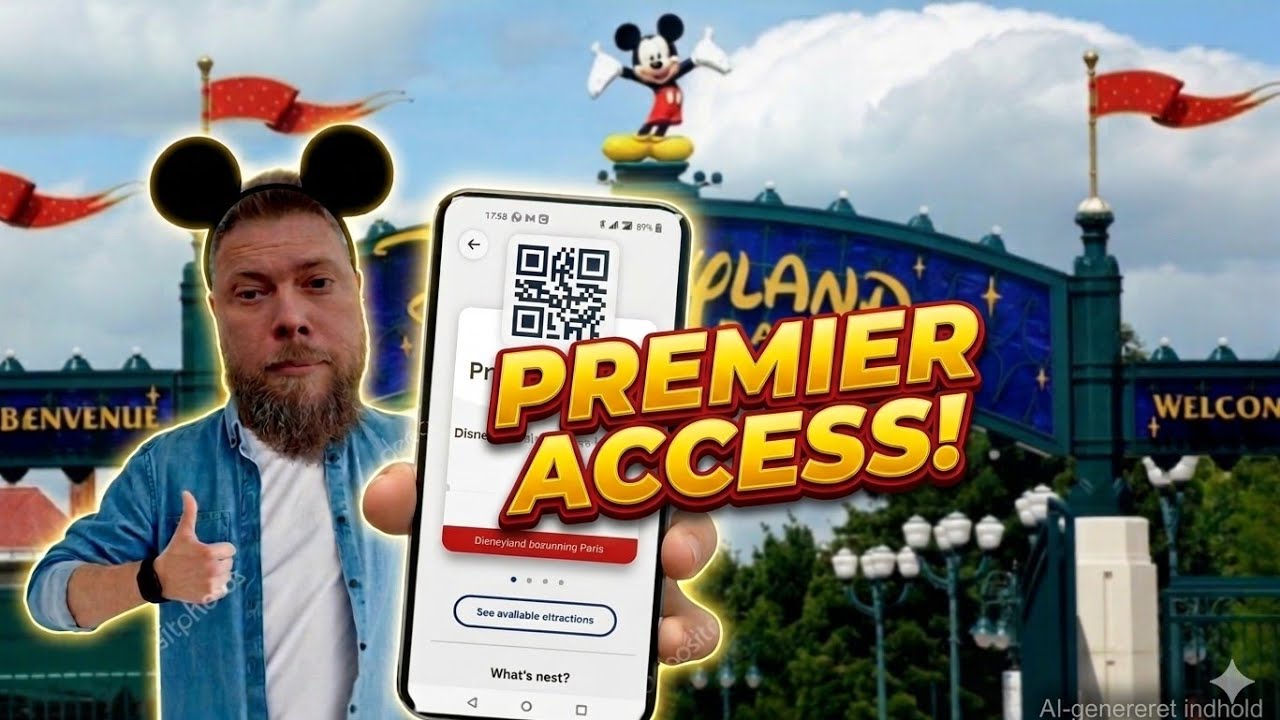 Vi Springer Køen Over med Premier Access Disneyland Paris