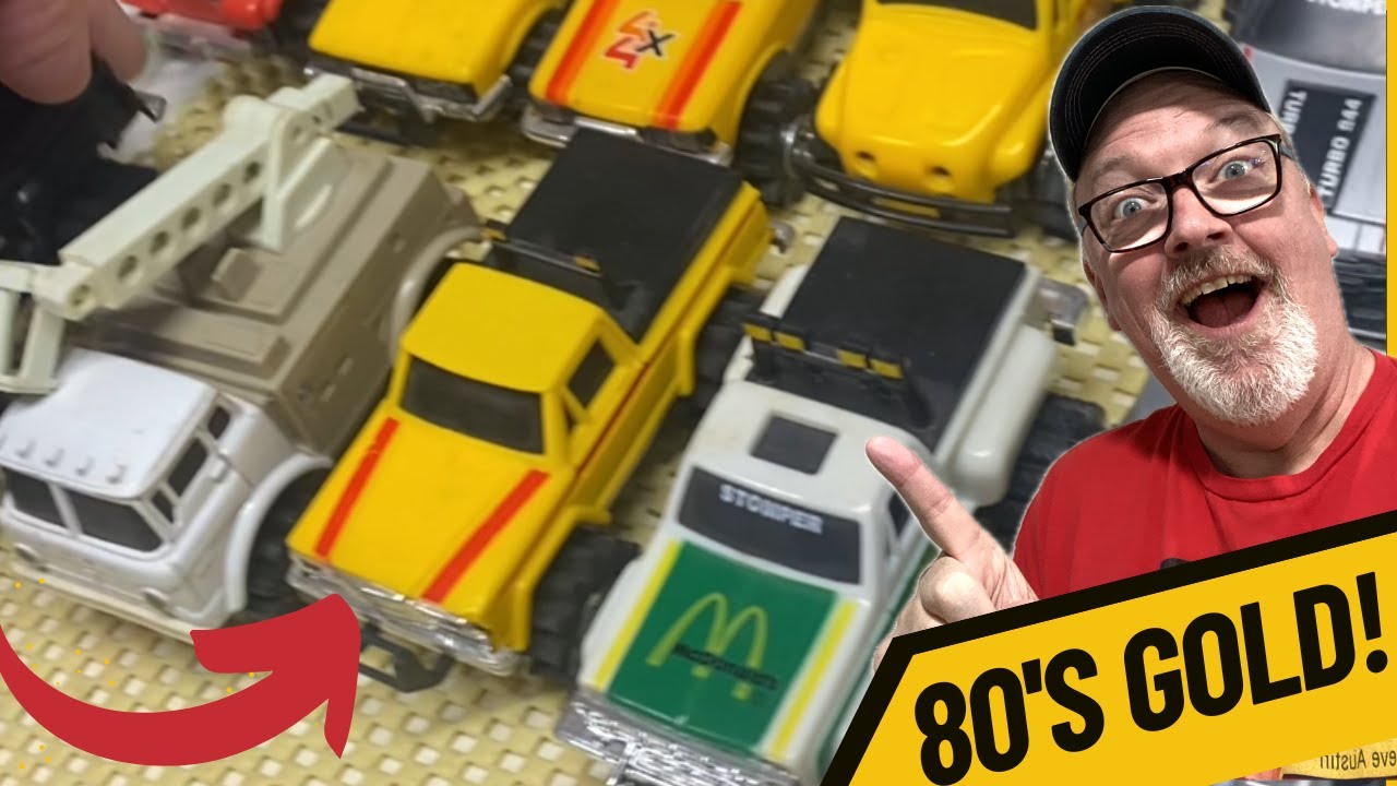 Игрушечные грузовики STOMPER 1980-х годов на местном аукционе! | Редкая винтажная находка