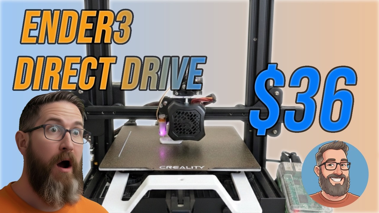 Ender 3 Direct Drive Upgrade — Pushing Speed on Less than $40