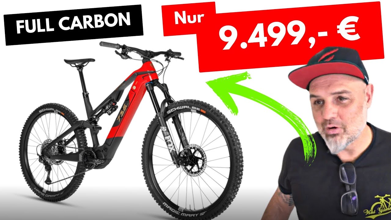 E-Bike Rotwild 2023 R X735 FS vs. Rotwild 2023 R E375 FS CORE. E-MTB 2023.